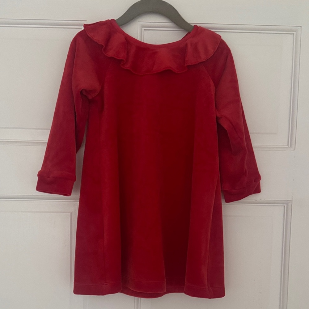 Hanna Andersson Red Velvet dress